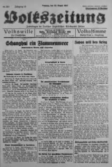 Volkszeitung 22 sierpień 1937 nr 230