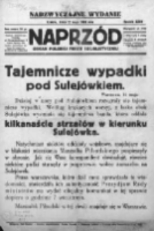 Naprzód. Czasopismo polityczne i społeczne. - Organ partyi socyal-demokratycznej 1926, R. XXXV, Nr 109