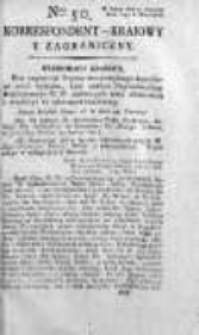 Korespondent Warszawski Donoszący Wiadomości Krajowe i Zagraniczne 1793, Nr 50