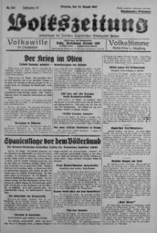 Volkszeitung 24 sierpień 1937 nr 232