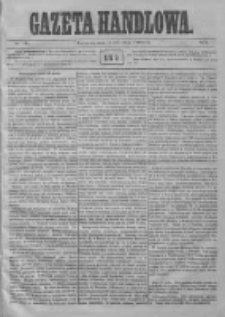 Gazeta Handlowa. Pismo poświęcone handlowi, przemysłowi fabrycznemu i rolniczemu, 1872, Nr 111