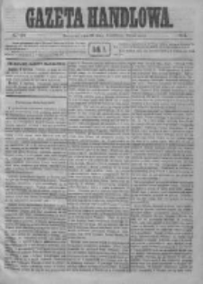 Gazeta Handlowa. Pismo poświęcone handlowi, przemysłowi fabrycznemu i rolniczemu, 1872, Nr 119
