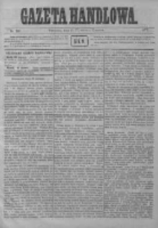 Gazeta Handlowa. Pismo poświęcone handlowi, przemysłowi fabrycznemu i rolniczemu, 1872, Nr 140