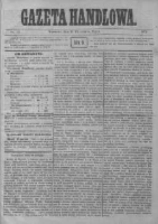Gazeta Handlowa. Pismo poświęcone handlowi, przemysłowi fabrycznemu i rolniczemu, 1872, Nr 141