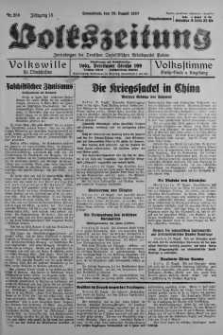 Volkszeitung 28 sierpień 1937 nr 236