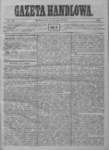 Gazeta Handlowa. Pismo poświęcone handlowi, przemysłowi fabrycznemu i rolniczemu, 1872, Nr 155