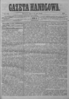 Gazeta Handlowa. Pismo poświęcone handlowi, przemysłowi fabrycznemu i rolniczemu, 1872, Nr 156