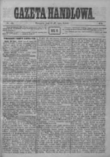 Gazeta Handlowa. Pismo poświęcone handlowi, przemysłowi fabrycznemu i rolniczemu, 1872, Nr 165