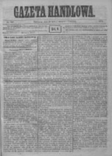 Gazeta Handlowa. Pismo poświęcone handlowi, przemysłowi fabrycznemu i rolniczemu, 1872, Nr 169