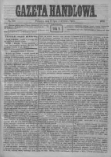 Gazeta Handlowa. Pismo poświęcone handlowi, przemysłowi fabrycznemu i rolniczemu, 1872, Nr 170