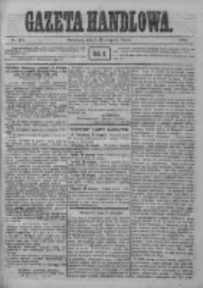 Gazeta Handlowa. Pismo poświęcone handlowi, przemysłowi fabrycznemu i rolniczemu, 1872, Nr 179
