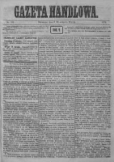 Gazeta Handlowa. Pismo poświęcone handlowi, przemysłowi fabrycznemu i rolniczemu, 1872, Nr 182