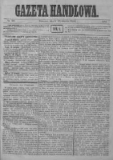 Gazeta Handlowa. Pismo poświęcone handlowi, przemysłowi fabrycznemu i rolniczemu, 1872, Nr 185