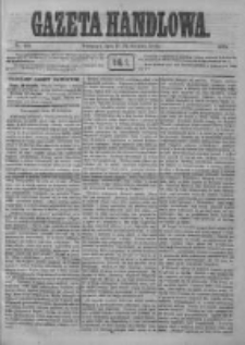Gazeta Handlowa. Pismo poświęcone handlowi, przemysłowi fabrycznemu i rolniczemu, 1872, Nr 189