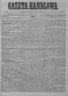 Gazeta Handlowa. Pismo poświęcone handlowi, przemysłowi fabrycznemu i rolniczemu, 1872, Nr 205