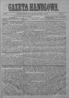 Gazeta Handlowa. Pismo poświęcone handlowi, przemysłowi fabrycznemu i rolniczemu, 1874, Nr 79