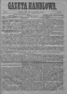 Gazeta Handlowa. Pismo poświęcone handlowi, przemysłowi fabrycznemu i rolniczemu, 1874, Nr 84