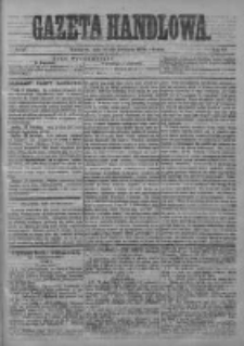 Gazeta Handlowa. Pismo poświęcone handlowi, przemysłowi fabrycznemu i rolniczemu, 1874, Nr 87