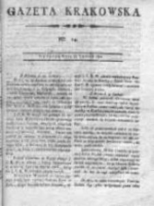 Gazeta Krakowska, 1802, Nr 14