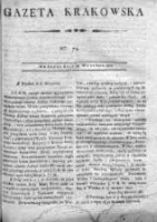 Gazeta Krakowska, 1802, Nr 74