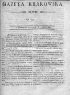 Gazeta Krakowska, 1802, Nr 77