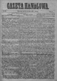 Gazeta Handlowa. Pismo poświęcone handlowi, przemysłowi fabrycznemu i rolniczemu, 1874, Nr 111
