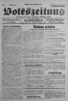 Volkszeitung 1 wrzesień 1937 nr 240