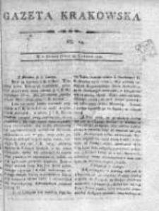 Gazeta Krakowska, 1804, Nr 14
