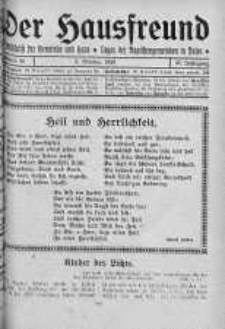 Der Hausfreund 6 październik 1929 nr 40