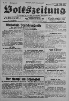 Volkszeitung 4 wrzesień 1937 nr 243