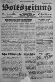 Volkszeitung 6 wrzesień 1937 nr 245