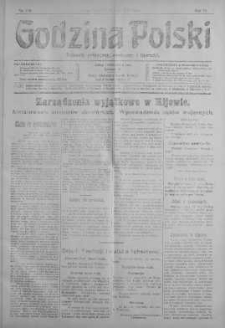 Godzina Polski : dziennik polityczny, społeczny i literacki 2 maj 1918 nr 119