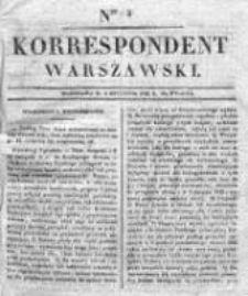 Korespondent Warszawski, 1832, I, Nr 3