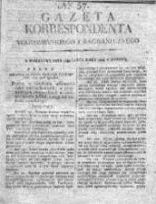 Gazeta Korrespondenta Warszawskiego i Zagranicznego 1818 II, Nr 57