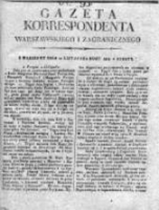 Gazeta Korrespondenta Warszawskiego i Zagranicznego 1818 II, Nr 93