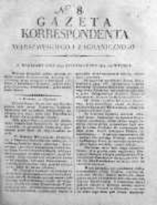 Gazeta Korrespondenta Warszawskiego i Zagranicznego 1819 I, Nr 8