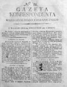 Gazeta Korrespondenta Warszawskiego i Zagranicznego 1819 I, Nr 11