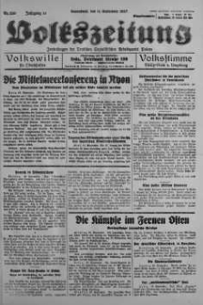 Volkszeitung 11 wrzesień 1937 nr 250