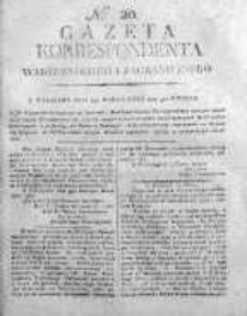 Gazeta Korrespondenta Warszawskiego i Zagranicznego 1819 I, Nr 20