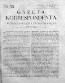 Gazeta Korrespondenta Warszawskiego i Zagranicznego 1819 I, Nr 35