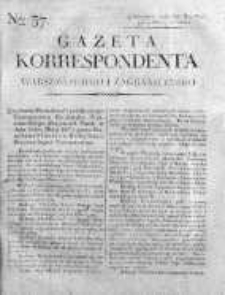 Gazeta Korrespondenta Warszawskiego i Zagranicznego 1819 I, Nr 37