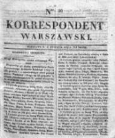 Korespondent Warszawski, 1832, I, Nr 10
