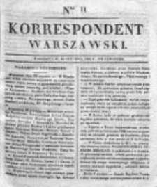 Korespondent Warszawski, 1832, I, Nr 11