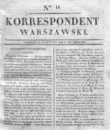 Korespondent Warszawski, 1832, I, Nr 18