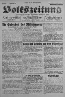 Volkszeitung 17 wrzesień 1937 nr 256