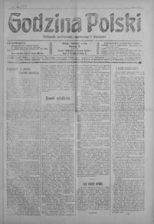 Godzina Polski : dziennik polityczny, społeczny i literacki 16 maj 1918 nr 133