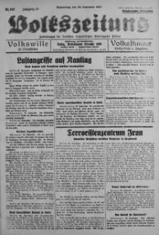 Volkszeitung 23 wrzesień 1937 nr 262