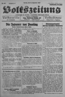 Volkszeitung 24 wrzesień 1937 nr 263