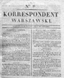 Korespondent Warszawski, 1832, I, Nr 25