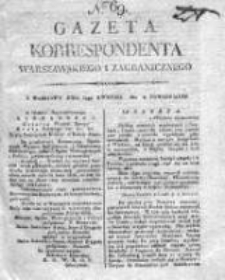 Gazeta Korrespondenta Warszawskiego i Zagranicznego 1821, Nr 69